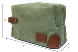 حقيبة كانفاس رجالية باللون الأخضر من فيتالي
