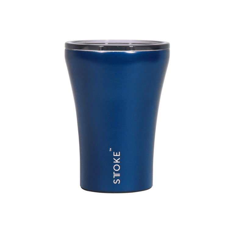 كوب ستوك الأزرق من السيراميك - عازل للحرارة
