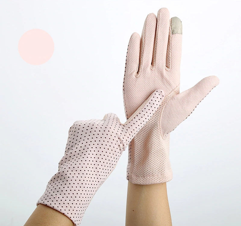 قفازات القيادة للحماية من أشعة الشمس