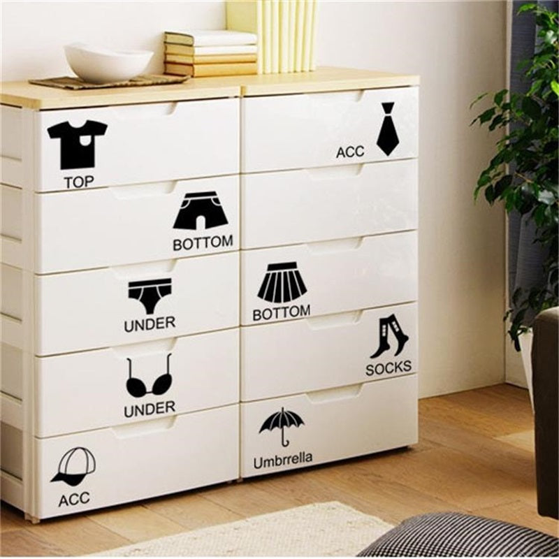 ستيكرات تعريفية لغرف الغسيل