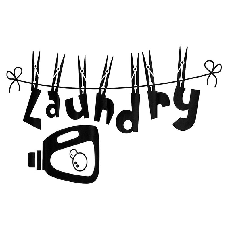 ستيكرات لغرف الغسيل