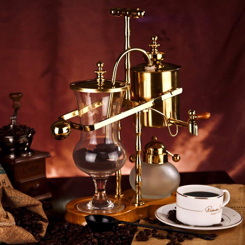 آلة القهوة البلجيكية: السايفون