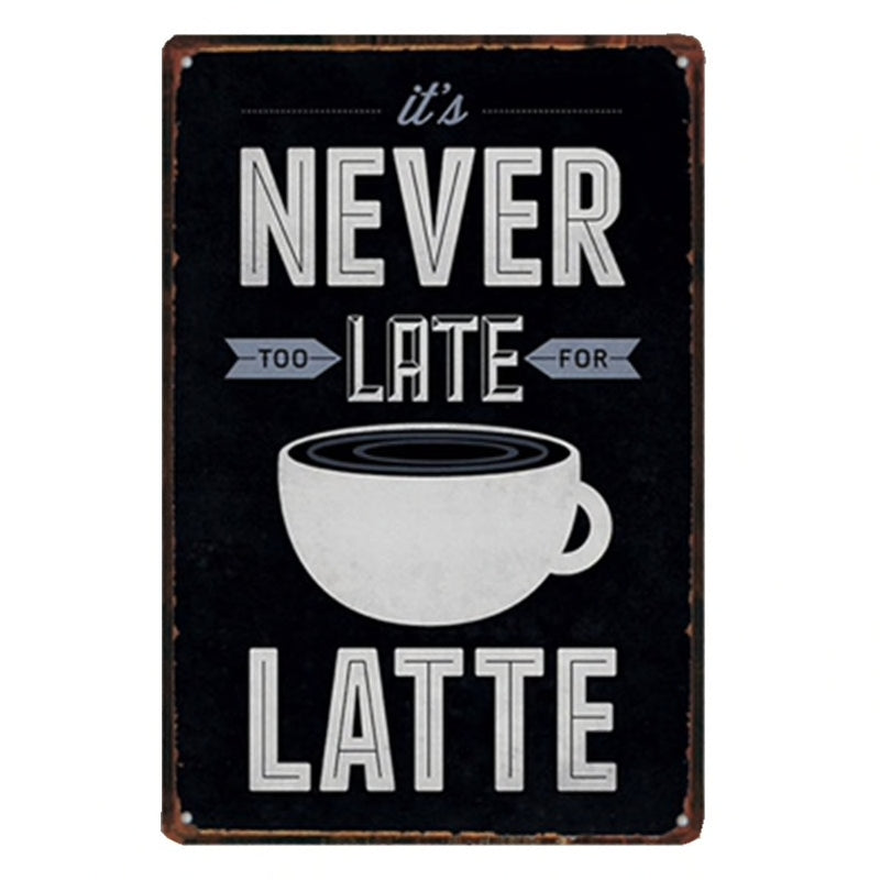 لوحة لركن القهوة