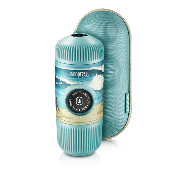 أداة تحضير القهوة : نانو بريسو -فصل الصيف مع حقيبة