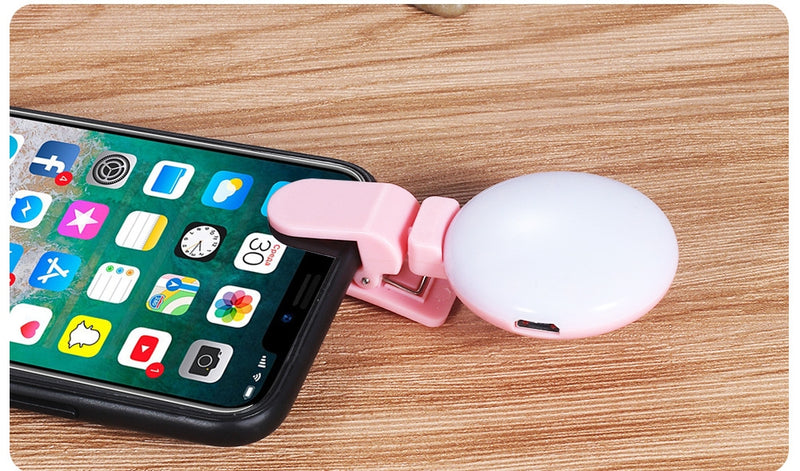 اضاءة ليد لتصوير السيلفي