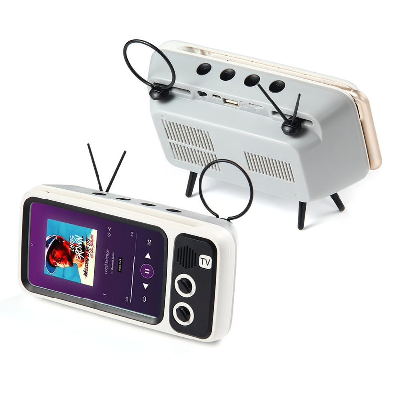 سماعة بلوتوث مع حامل للجوال