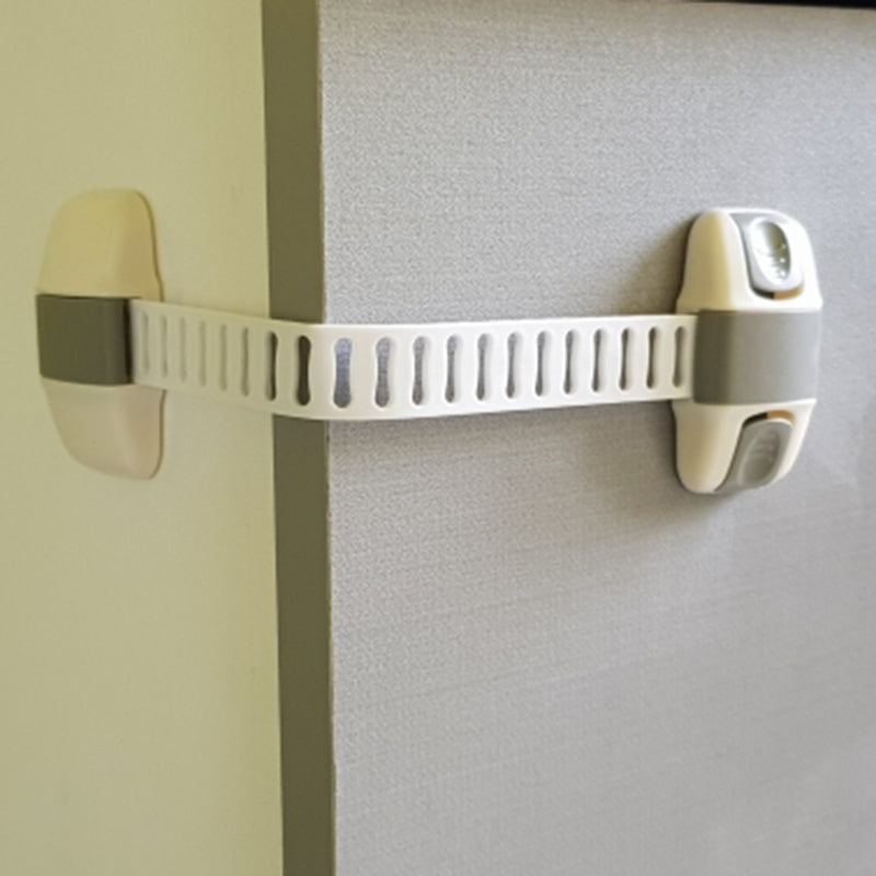 شريط اغلاق الأدراج لحماية للأطفال - ١٢ قطعة