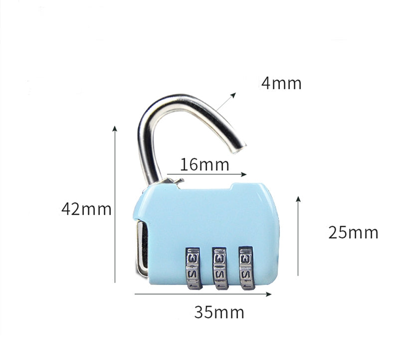 قفل معدني رقمي لحقائب السفر