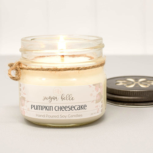 شمعة كيكة اليقطين