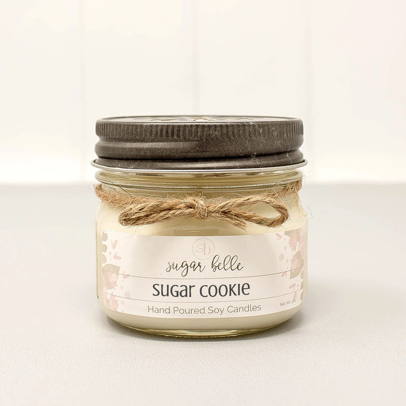 شمعة الكوكيز بالسكر