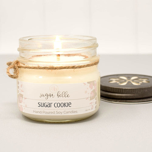 شمعة الكوكيز بالسكر