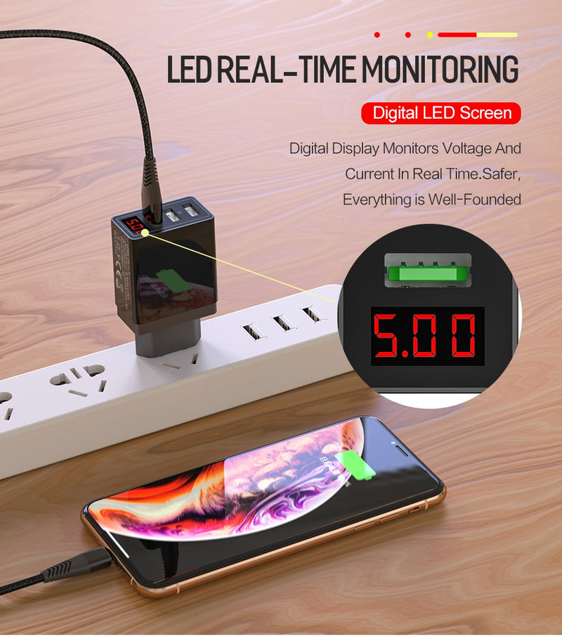 شاحن سريع من روك