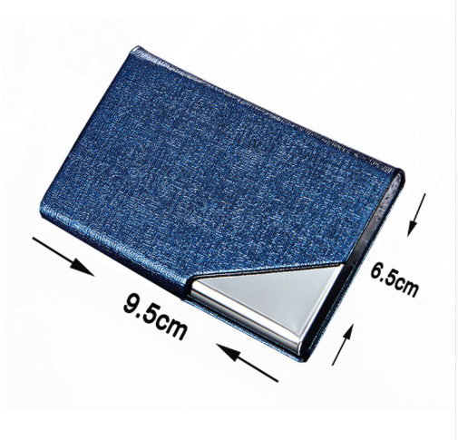 حافظة بطاقات معدنية